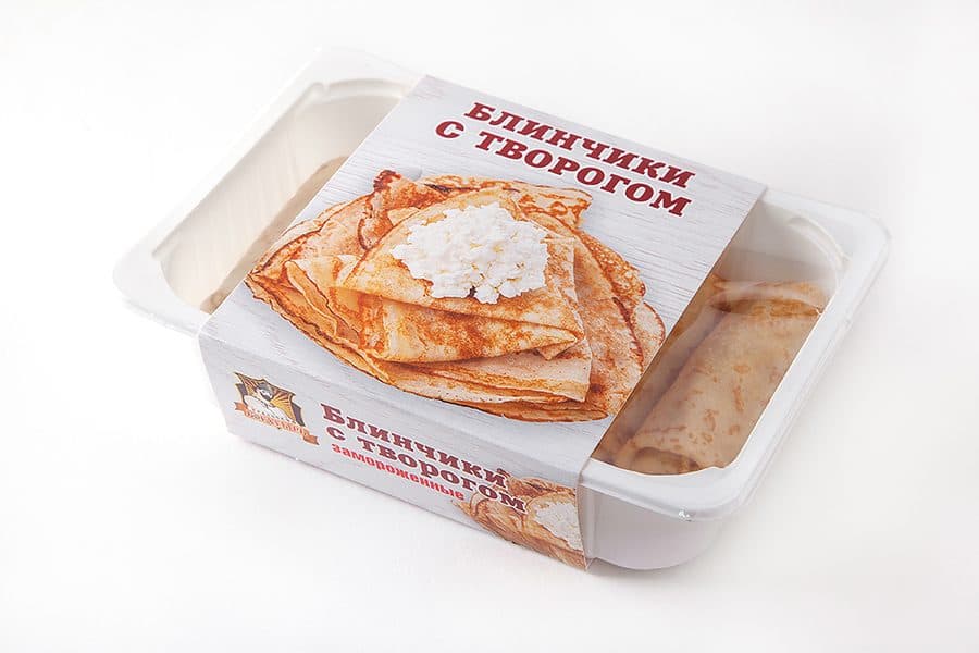 Блинчики с творогом