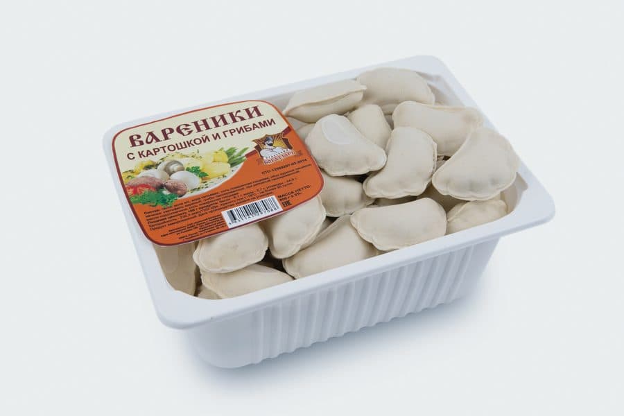 Вареники с картошкой и грибами